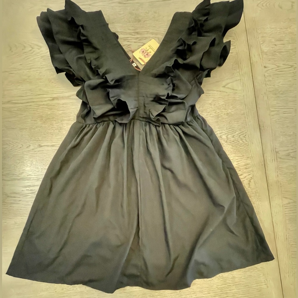 Entro Black Mini Dress - New with Tags